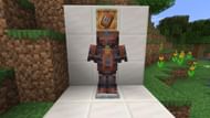 Netherite armor with bolt trim applied (Image via Mojang Studios)